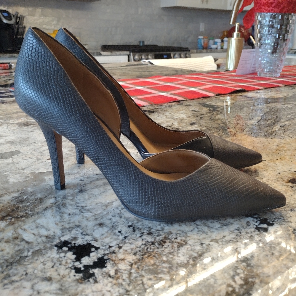 NEW Nine West Brown Heels 7.5 D'orsay Pumps